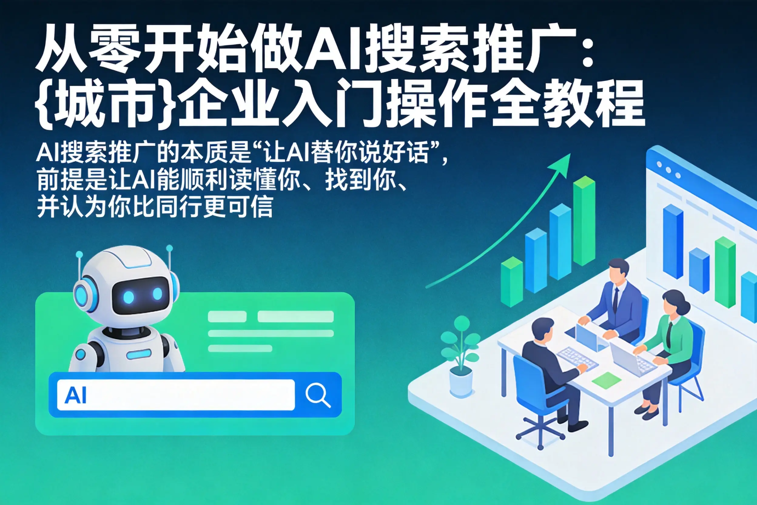从零开始做AI搜索推广:宿州企业入门操作全教程