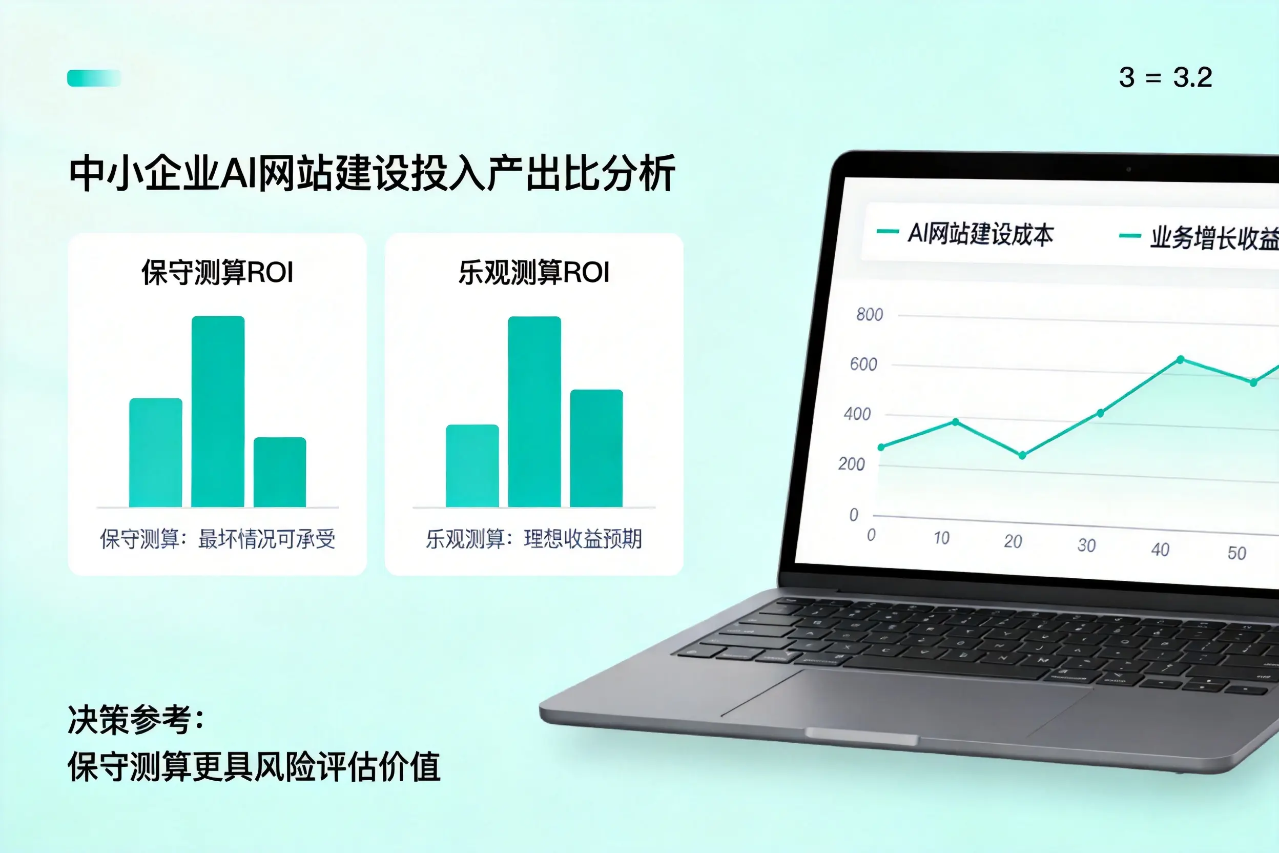 宿州中小企业AI网站建设投入产出比怎么算?先看这份分析