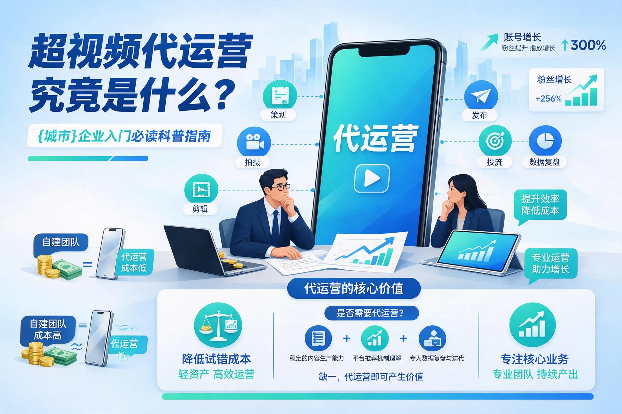 短视频代运营究竟是什么?宿州企业入门必读科普指南
