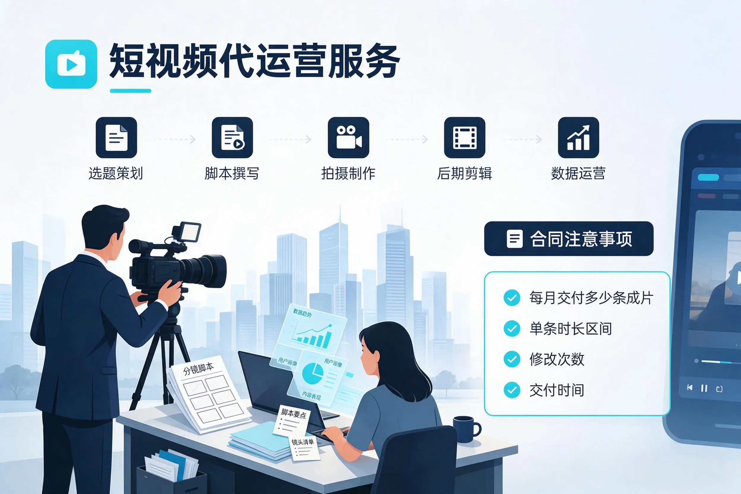 短视频代运营包含哪些服务？宿州企业常见问题科普