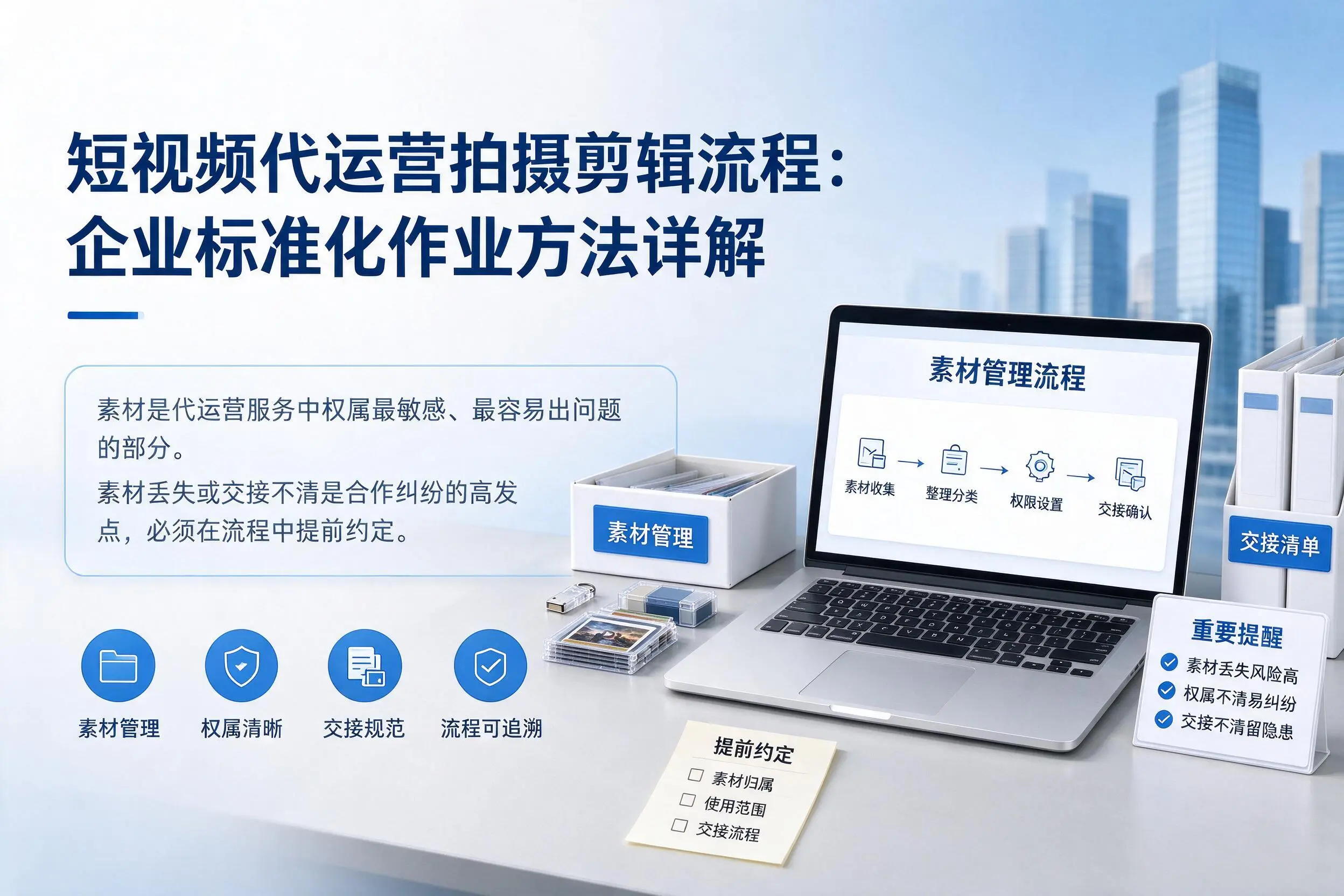 短视频代运营拍摄剪辑流程：宿州企业标准化作业方法详解